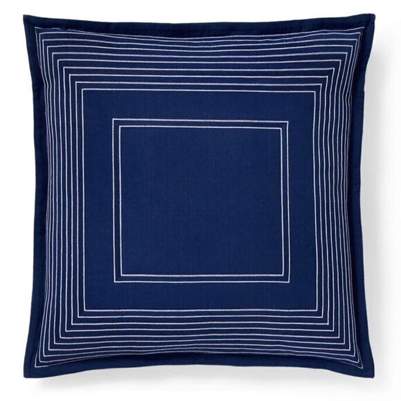 Ralph Lauren Other - NWT - Ralph Lauren Home Blue and White Shelbourne Euro Sham